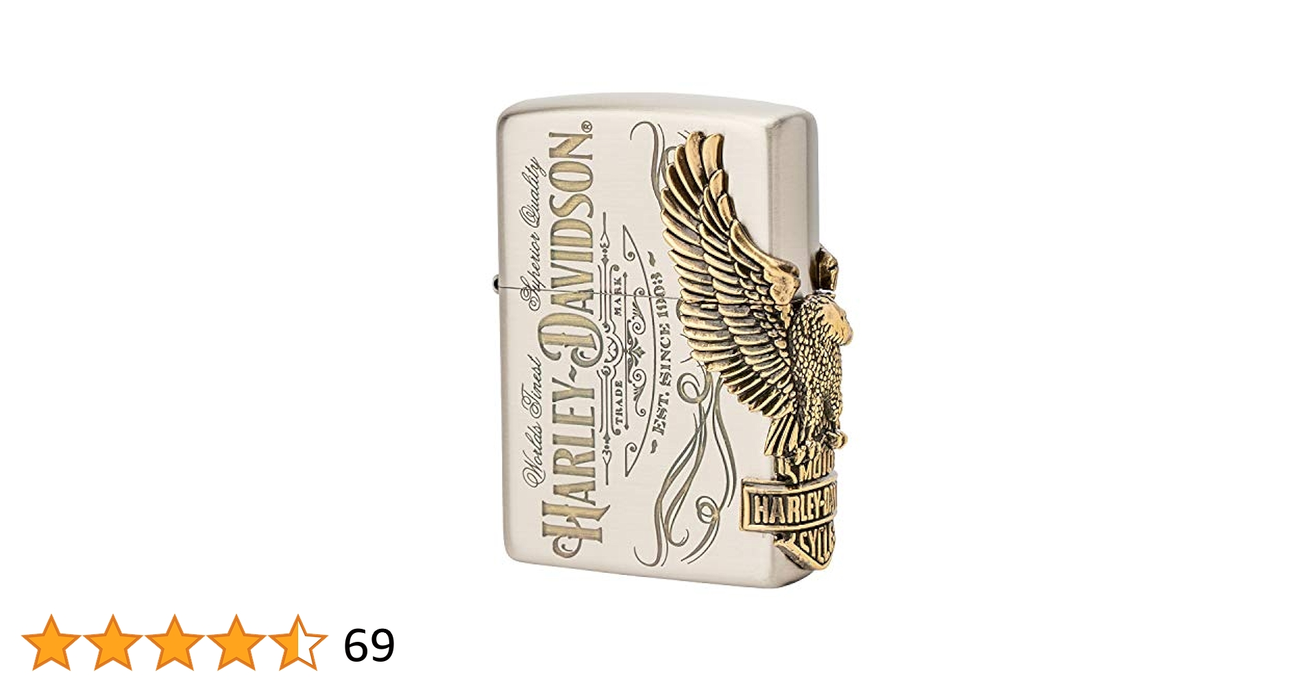 Amazon.co.jp: ZIPPO(ジッポー) ライター シルバー ハーレー